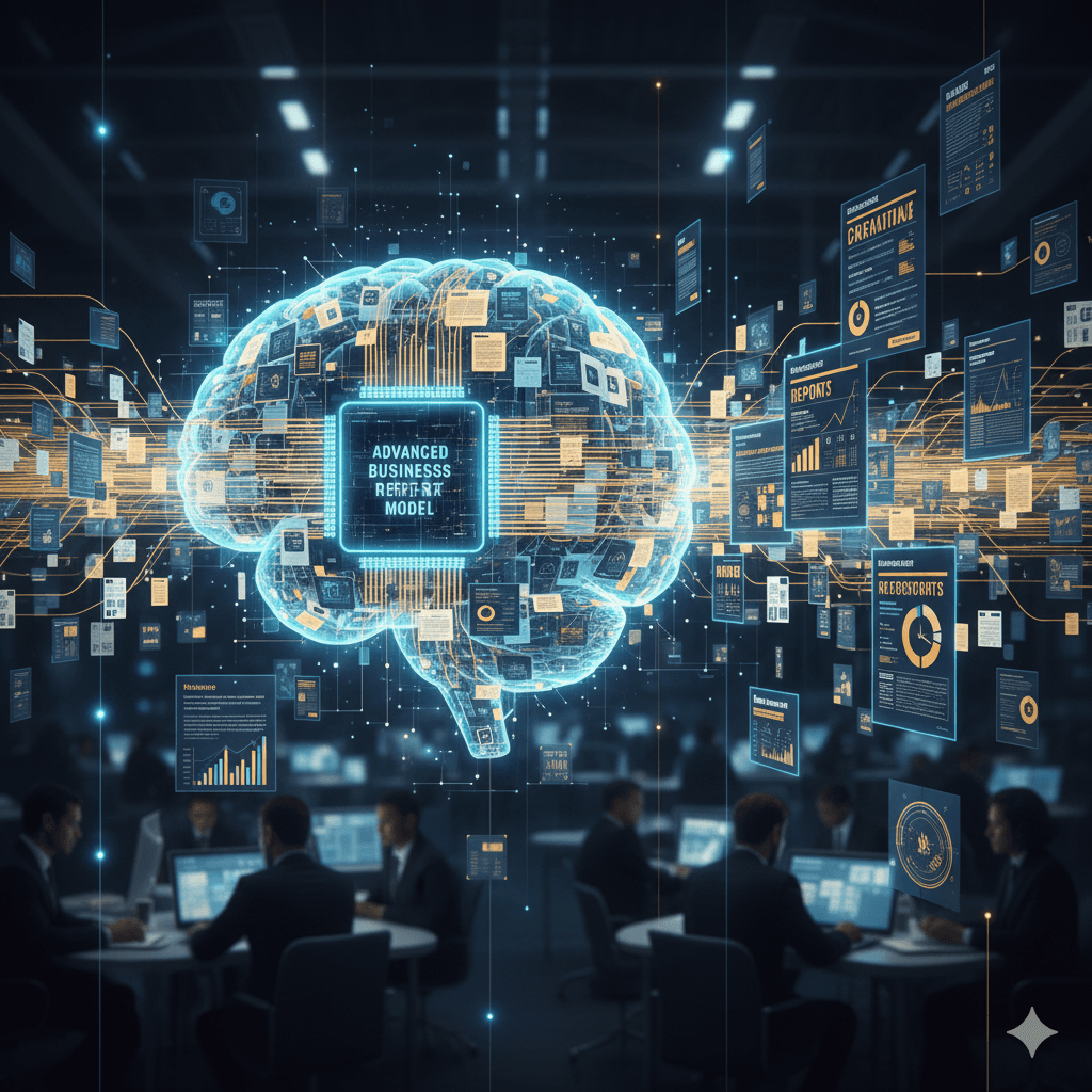 Advanced Business-Report Generation with Transformer LLM