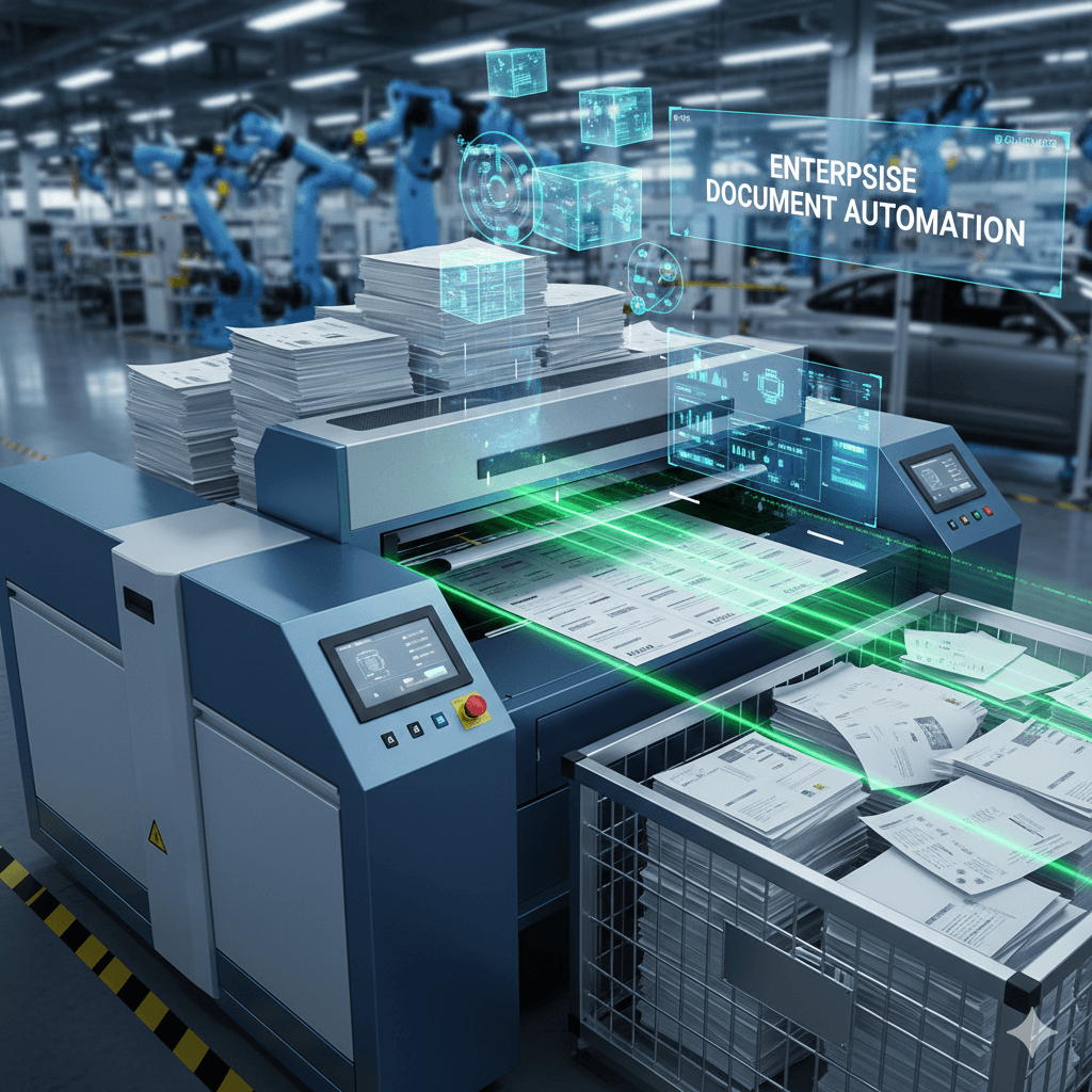 Mass Document Processing System for Daimler