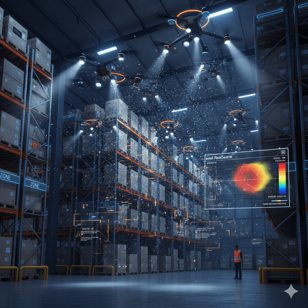Inventory Counting System with Autonomous Drone